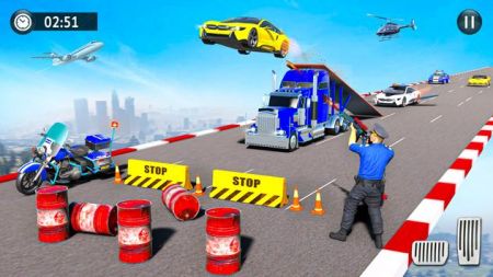 飛行警車特技