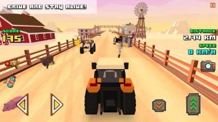 巨大的農(nóng)場賽車