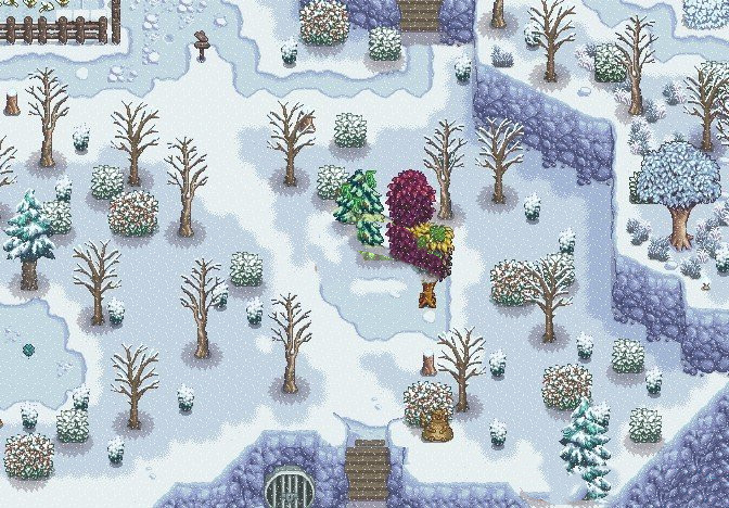 《星露谷物語》任何地方種植松樹/橡樹/楓樹MOD
