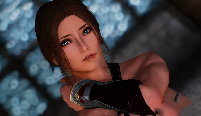《上古卷軸5：天際重置版》Amber性感女性隨從MOD