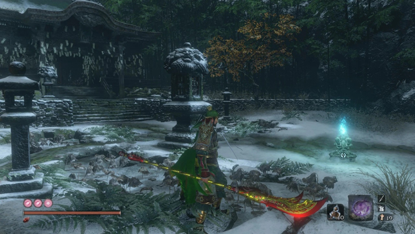 《只狼：影逝二度》狼模型替換為武將關羽MOD