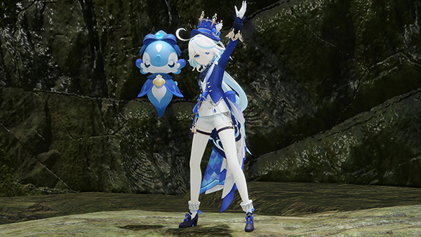 《怪物獵人：崛起》茶色金龜子原神芙寧娜的海馬外觀MOD