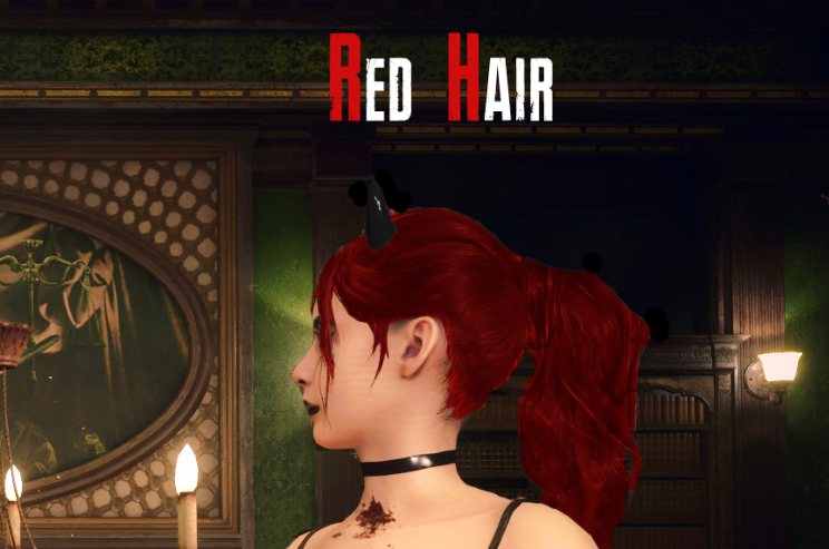 《生化危機2：重制版》克萊爾紅發魅魔插件MOD