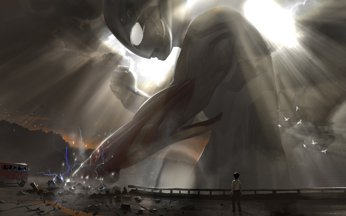 《Wallpaper Engine》奧特曼奈克瑟斯繪圖動態壁紙