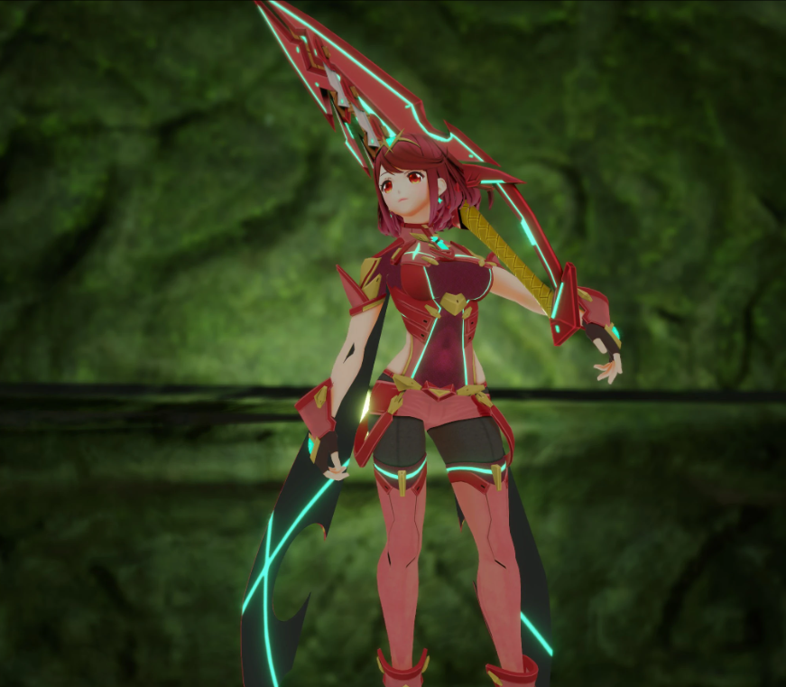 《怪物獵人崛起：曙光》異度之刃2焰武器替換骨鐮MOD