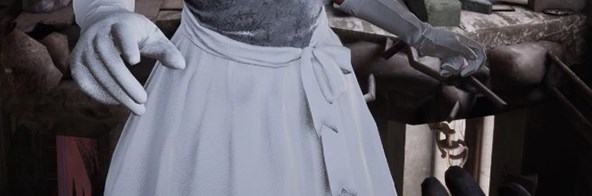 《最終幻想7：重制版》愛麗絲性感白色連衣裙MOD