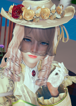 《AI少女》金色卷發(fā)洛麗塔長裙優(yōu)雅少女MOD