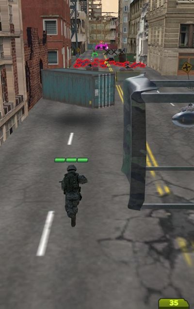 突擊隊戰跑