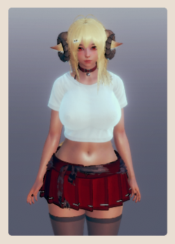 《AI少女》性感羊角魅魔小姐姐MOD