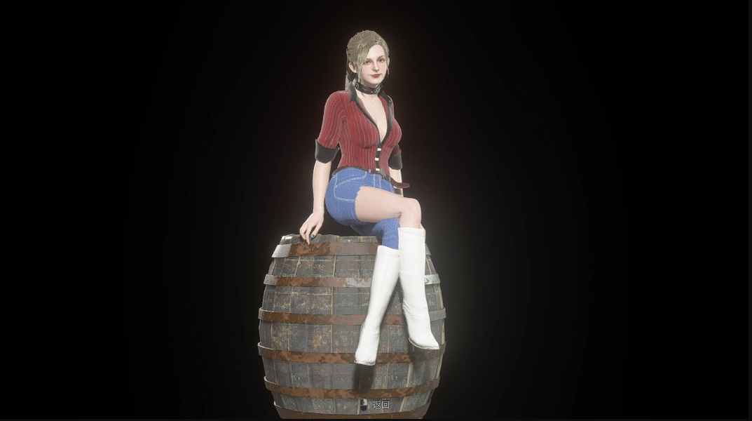 《生化危機4：重制版》阿什莉緊身破洞牛仔褲MOD[正式版]