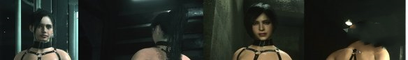 《生化危機2：重制版》克萊爾艾達肥美感MOD