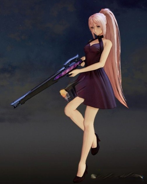 《破曉傳說》希儂短裙禮服MOD