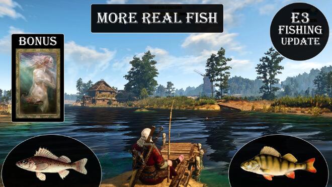 《巫師3次世代版》更真實釣魚MOD