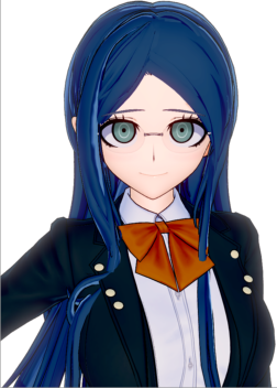 《戀活Sunshine》彈丸論破V3藍發美少女白銀紬MOD