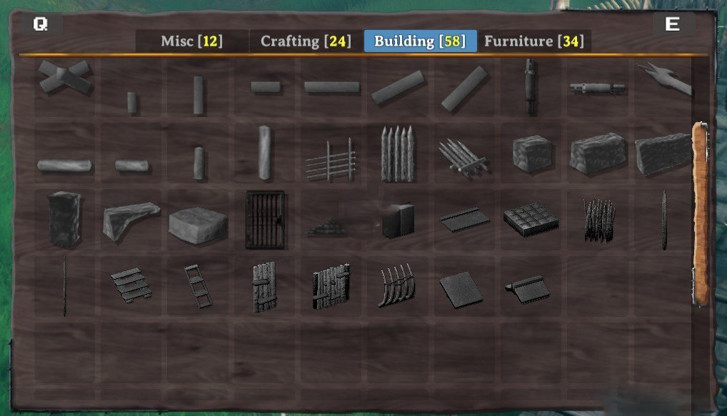 《Valheim：英靈神殿》錘子建造表擴展MOD