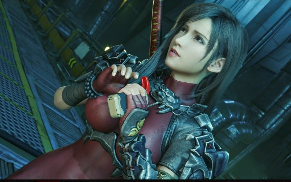 《最終幻想7：重制版》蒂法cos靈魂能力女忍多喜MOD