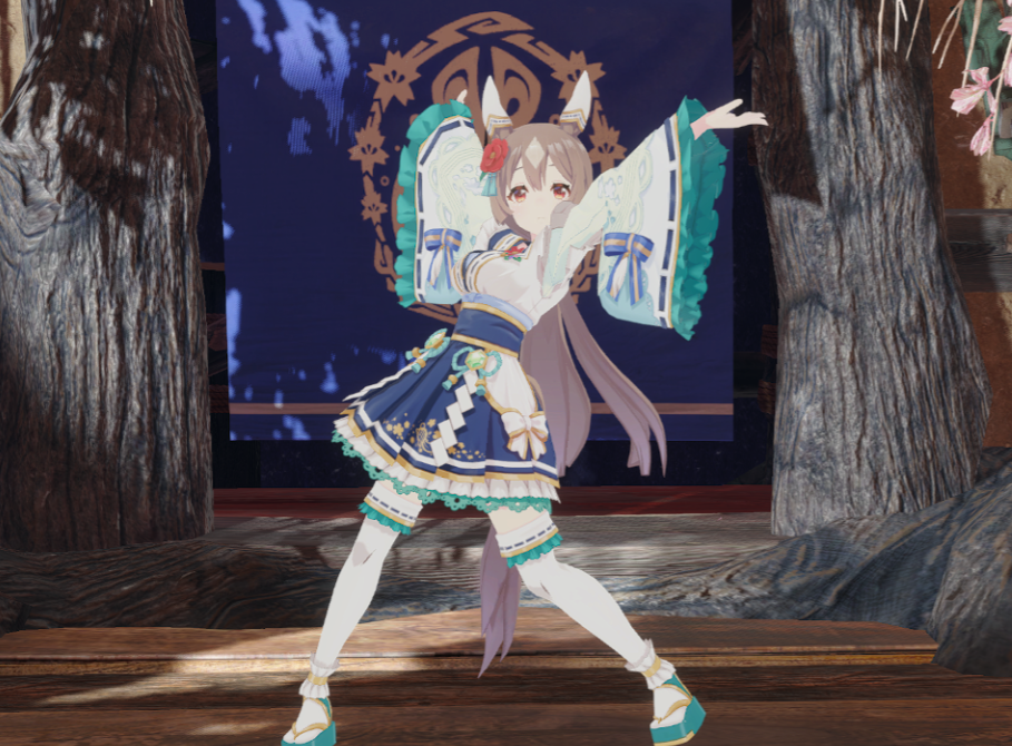 《怪物獵人崛起：曙光》賽馬娘里見光鉆工會十字套MOD