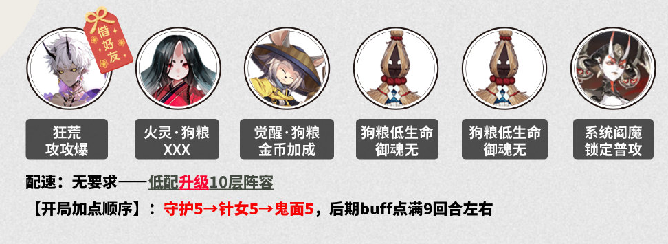 《陰陽(yáng)師》不朽之目爬塔陣容推薦