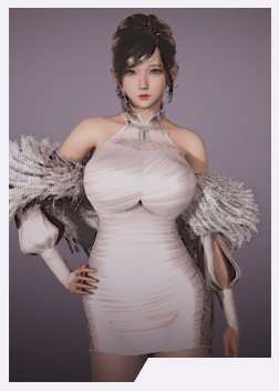 《AI少女》連身裙性感貴婦MOD