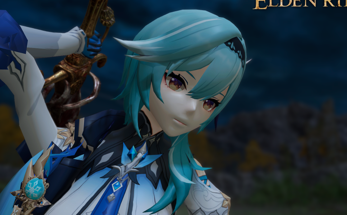《艾爾登法環》浪花騎士優菈替換布萊澤套MOD