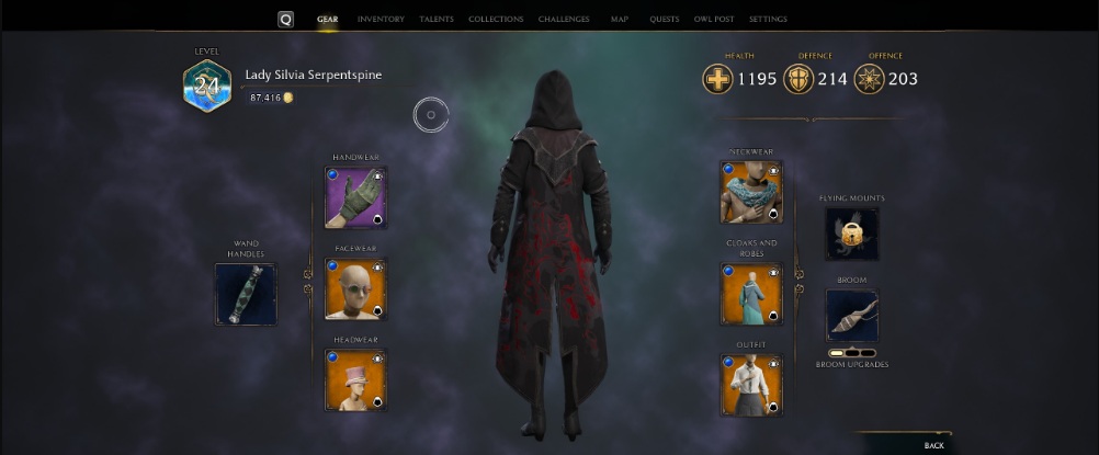 《霍格沃茨之遺》黑魔法長袍添加火焰圖案MOD