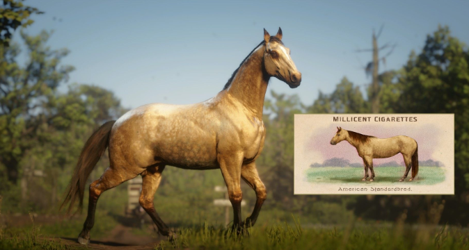 《荒野大鏢客2》Millicent香煙馬MOD