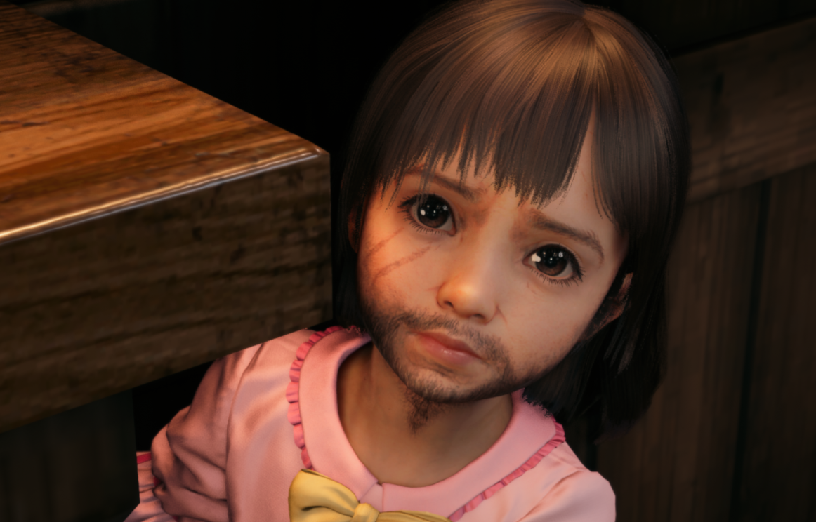 《最終幻想7：重制版》蘿莉瑪琳胡子形象MOD