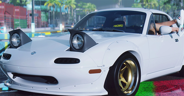 《賽博朋克2077》馬自達(dá)MX5跑車MOD[支持v2.1]