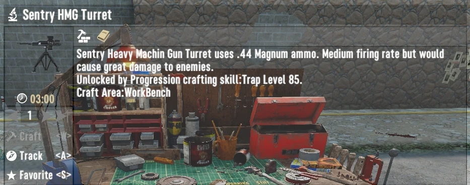 《七日殺》哨兵重機槍炮塔和迷你炮炮塔A21MOD
