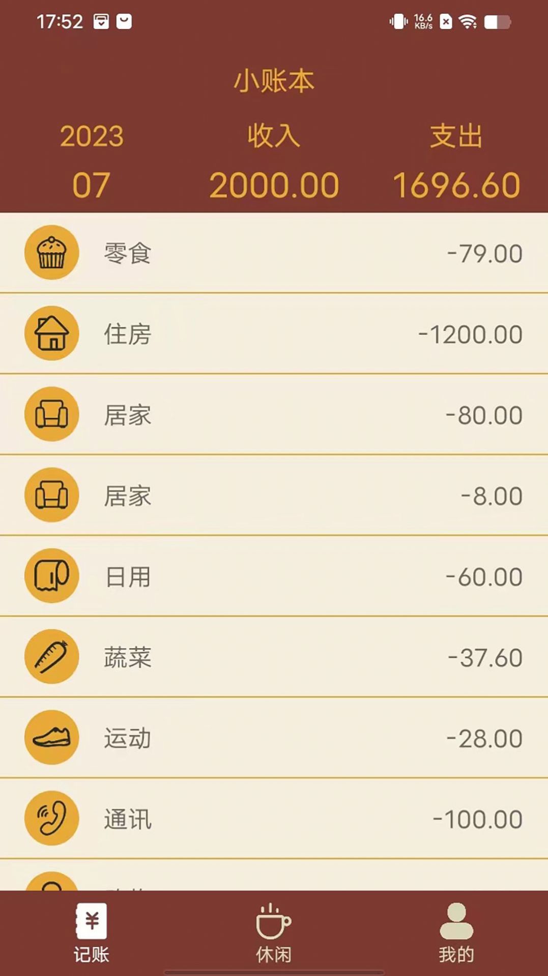 智者樂漁記賬
