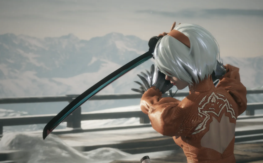 《只狼：影逝二度》魔力橙衣2B小姐姐MOD