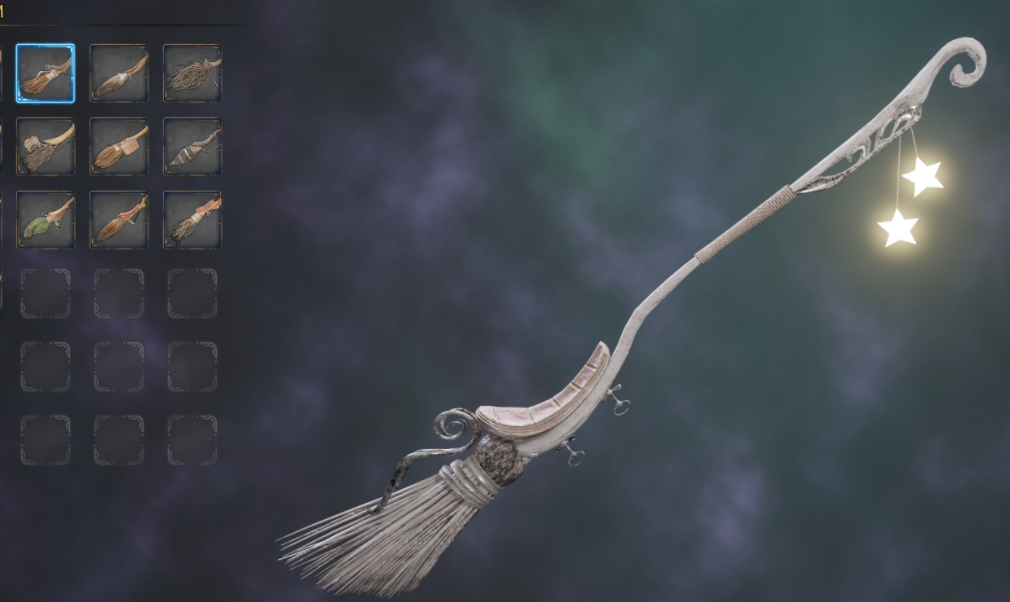 《霍格沃茨之遺》閃亮星星精致掃帚MOD