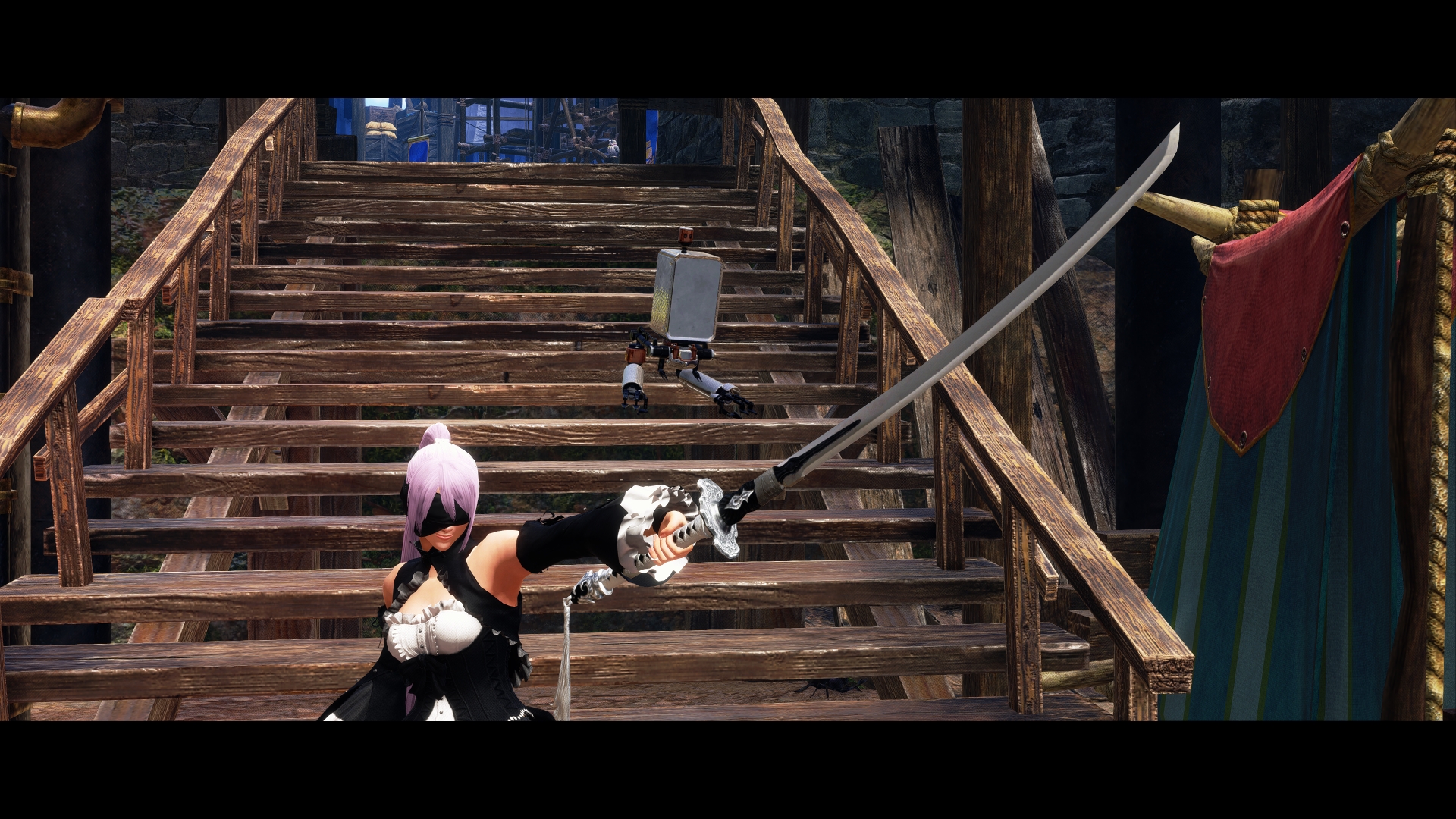 《怪物獵人：崛起》尼爾白之約定盾斧MOD