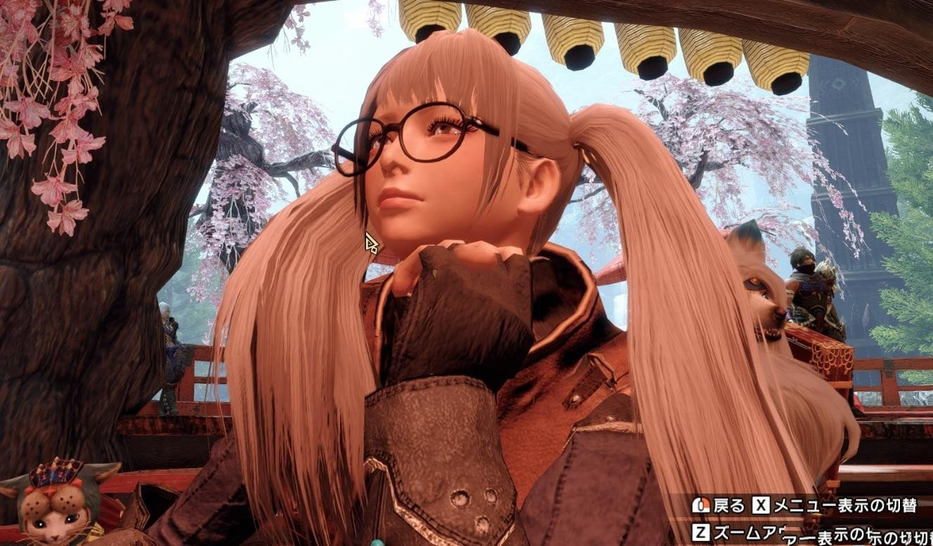 《怪物獵人：崛起》知性眼鏡美化MOD