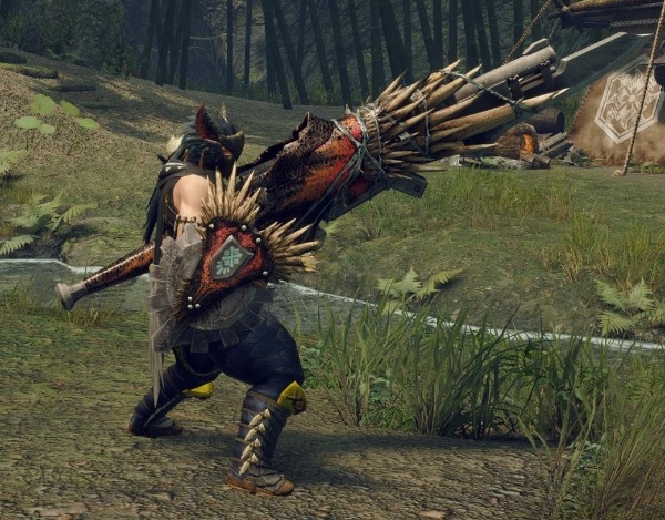 《怪物獵人：崛起》滅盡龍的顫抖銃槍MOD