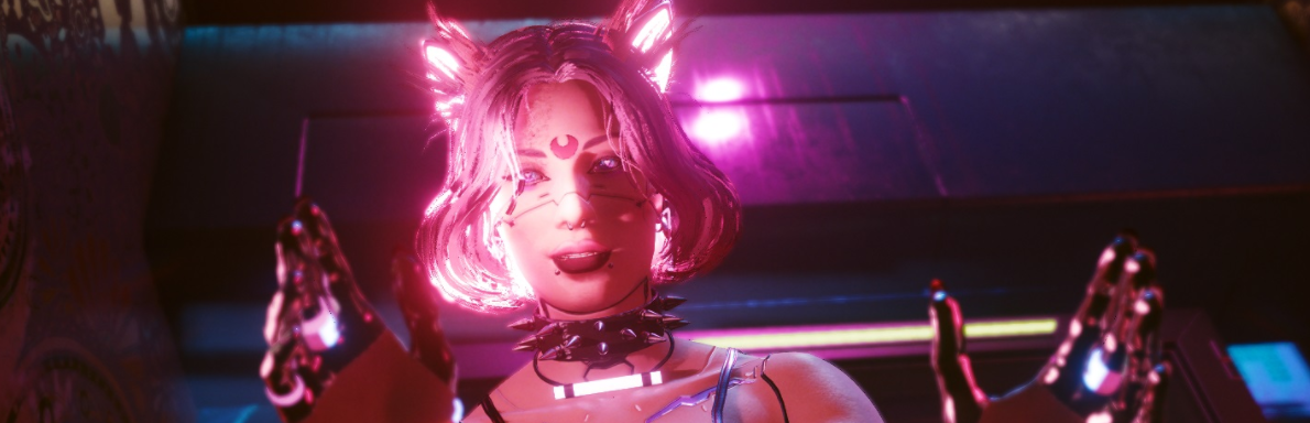 《賽博朋克2077》性感魅力腹部紋身MOD