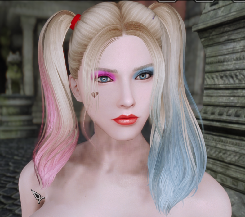 《上古卷軸5：天際重制版》性感小丑女哈莉奎茵MOD
