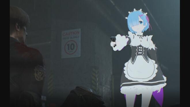 《生化危機2：重制版》女仆蕾姆替換克萊爾MOD[僅支持舊版本]