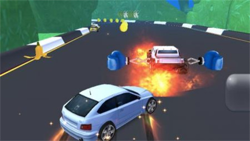 汽車碾碎它