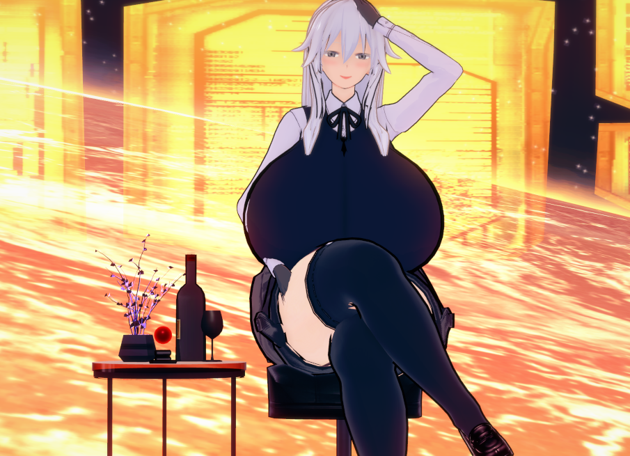 《戀活Sunshine》性感身材爆炸白發御姐MOD
