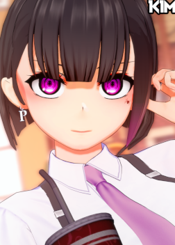 《戀活Sunshine》短發紫瞳時尚潮流美少女MOD