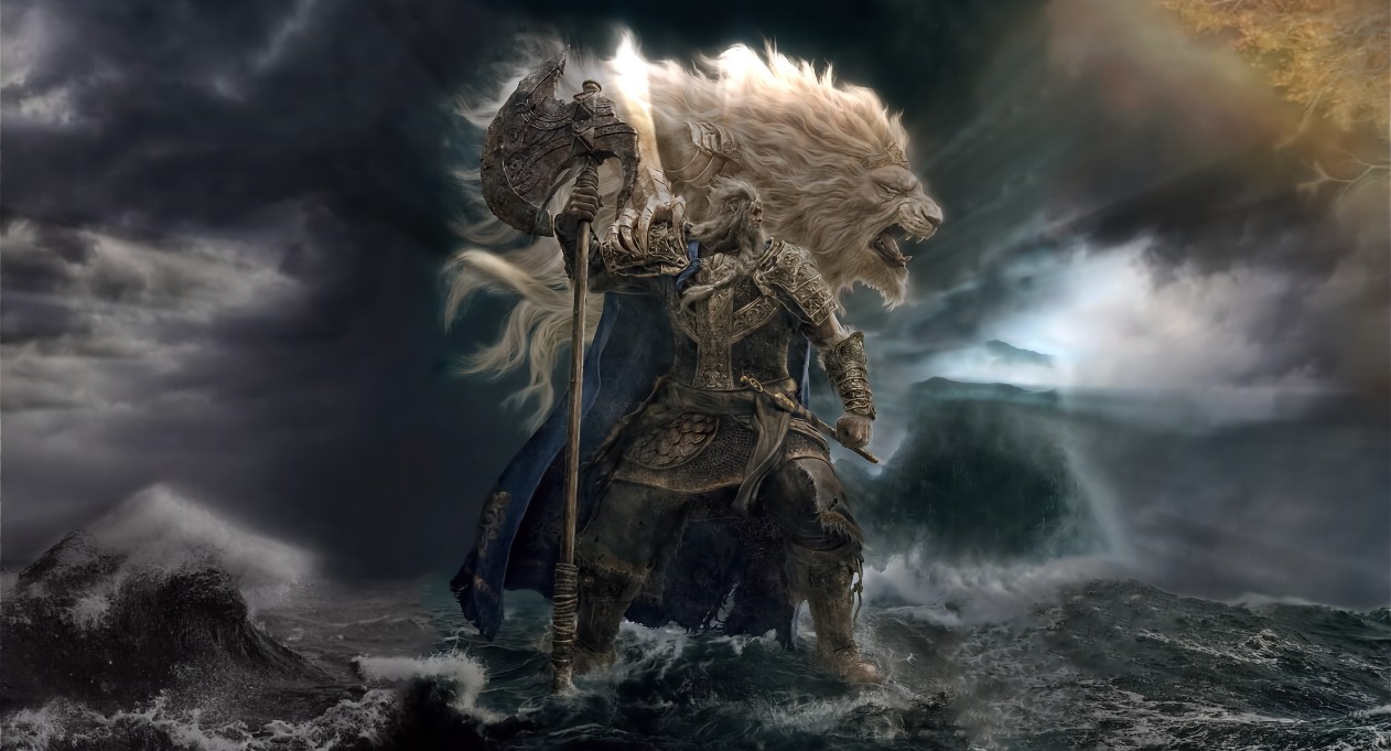 《Wallpaper Engine》艾爾登之王葛弗雷繪圖動態壁紙