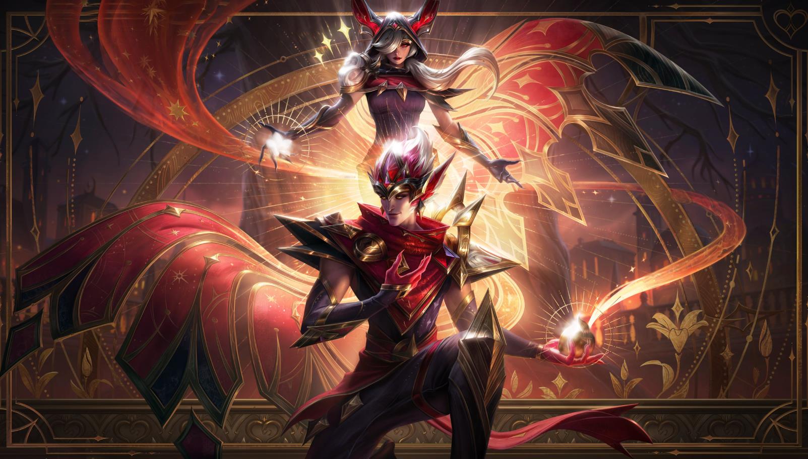 《Wallpaper Engine》LOL霞洛塔羅牌原畫動(dòng)態(tài)壁紙