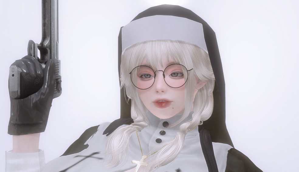 《上古卷軸5：天際重制版》精致女隨從妮婭菲MOD