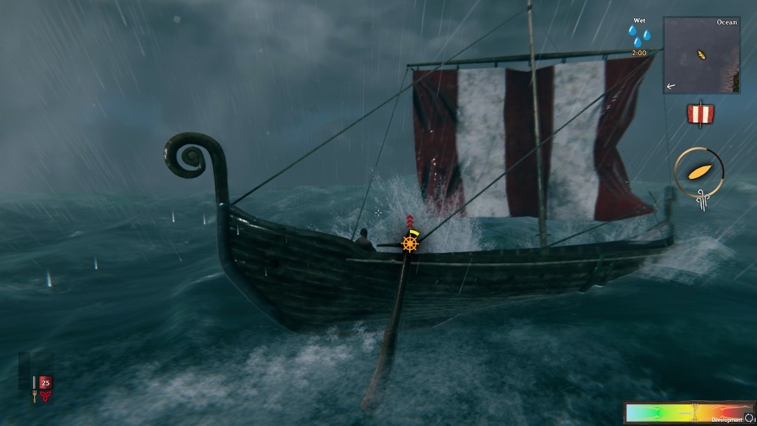 《Valheim：英靈神殿》帆船大修MOD
