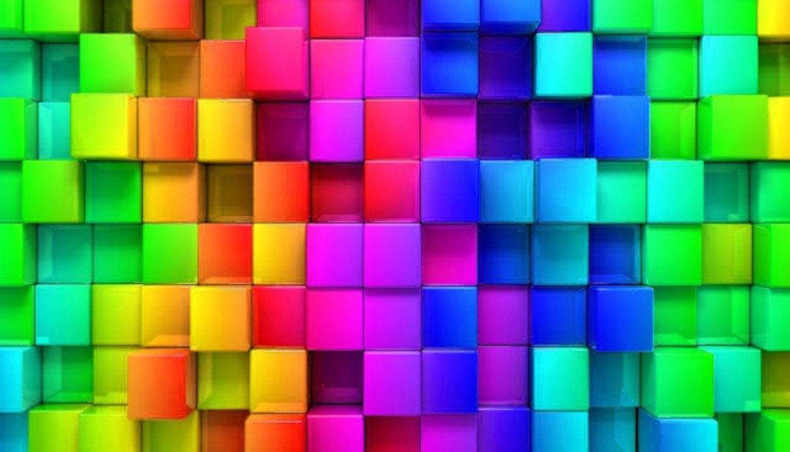 《Wallpaper Engine》彩虹方塊3D動態壁紙