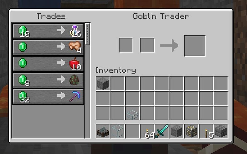 《我的世界》1.16.5哥布林商人MOD