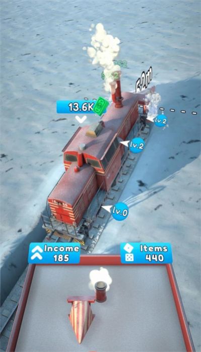 放置雪國(guó)列車