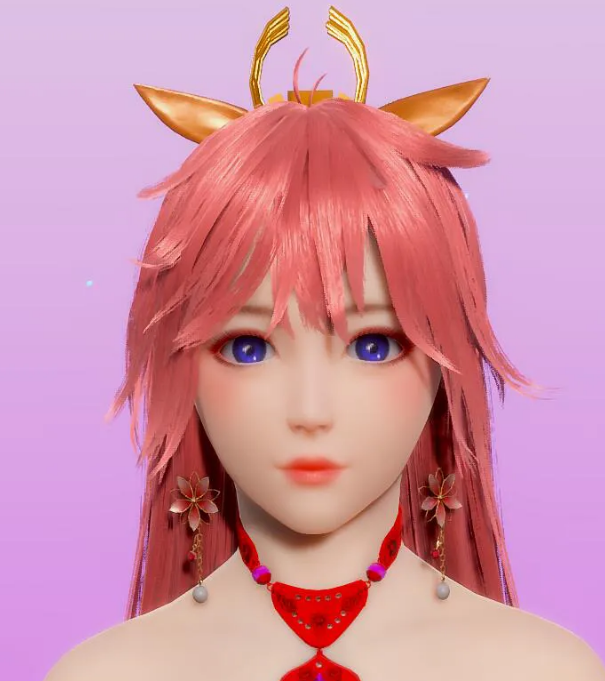《ROOM Girl》八重神子cos美少女MOD