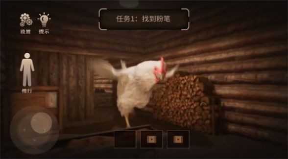 巨型母雞逃脫